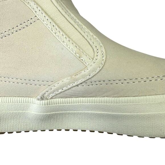 Sperry Women's Crest Side Zip Cozy Sneaker Boot Size 6.5 Ivory Suede STS87905 - Picture 10 of 12